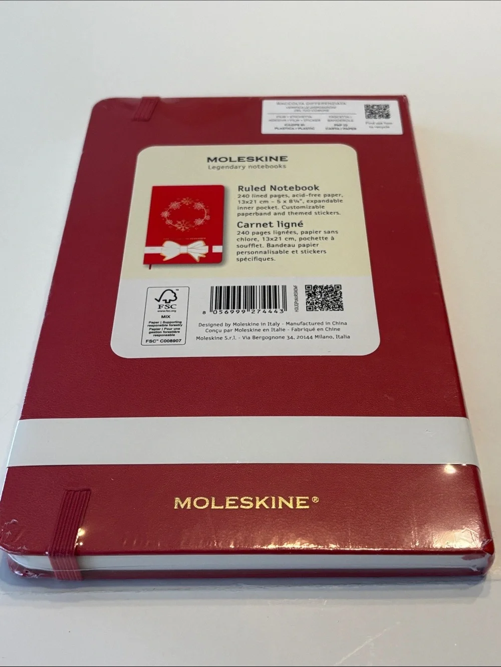 Moleskine this notebook